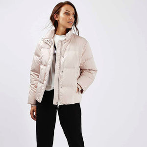 LIKE NEW! - TopShop Puffer Jacket - Pink - Size 2